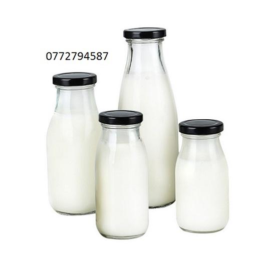 Chai thủy tinh đựng sữa hạt 200ml - 8 chai