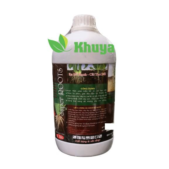 Phân bón lá NPK sinh học AE Nitro Humic 1 Super Roots 1 lít Ra Rễ Cực Mạnh