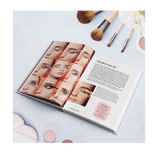 Sách - The makeup manual - Trang điểm tự nhiên, học cách trang điểm từ a-z