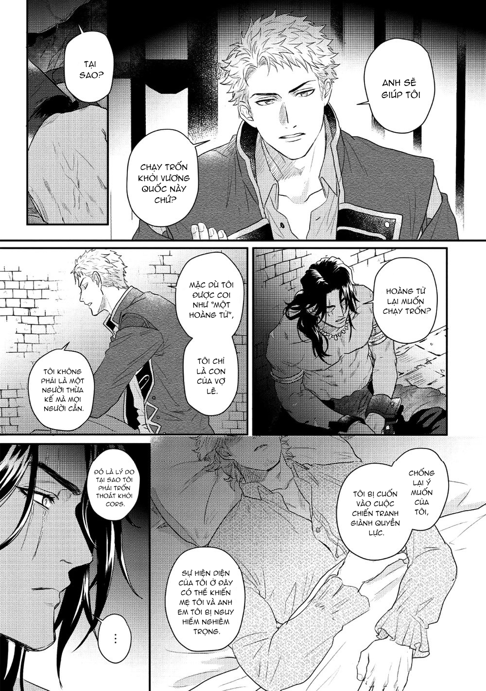 hoàng tử phóng túng và quái thú bị giam cầm chapter 1 22