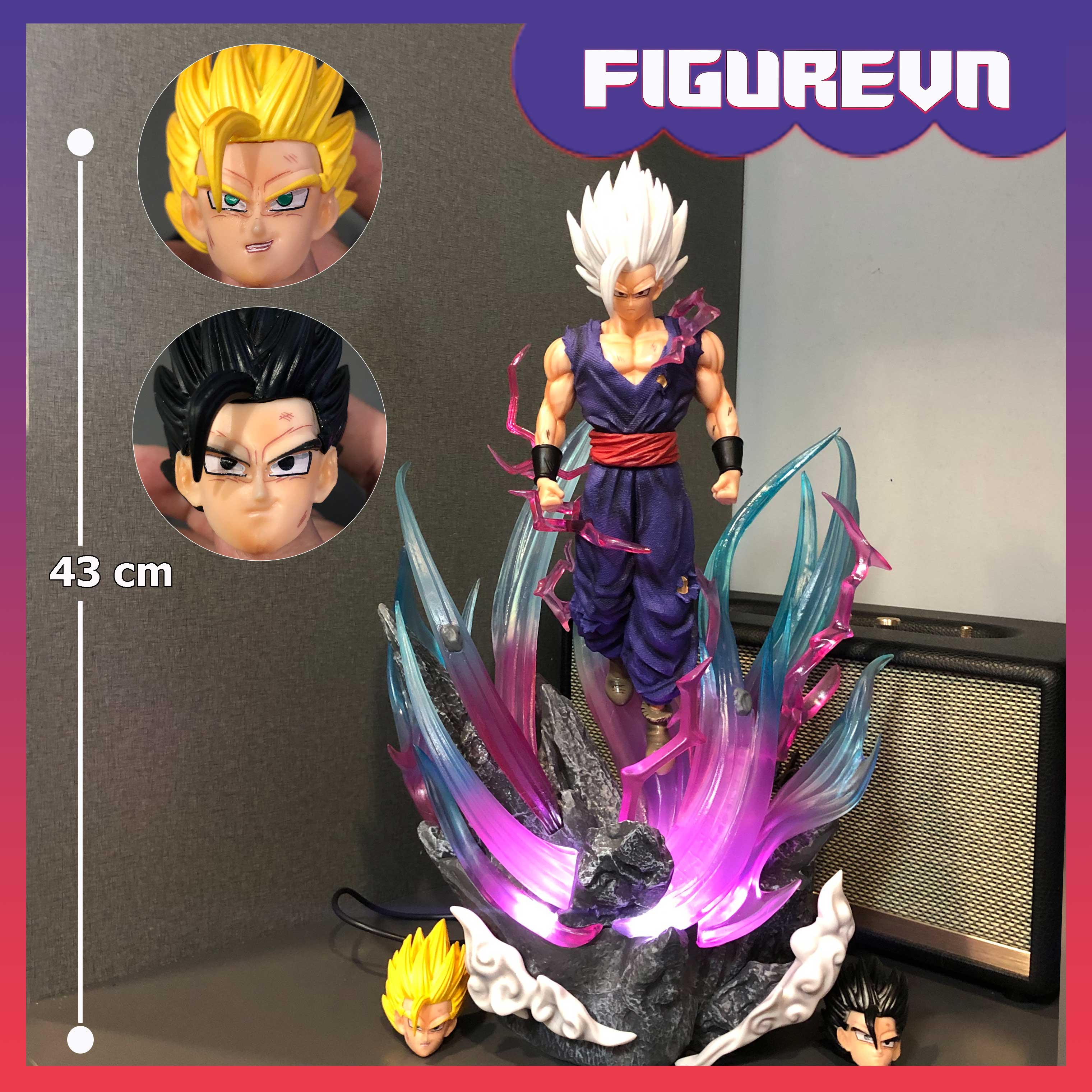 Mô hình Beast Gohan 3 đầu 43 cm có LED (usb) - Dragon Ball