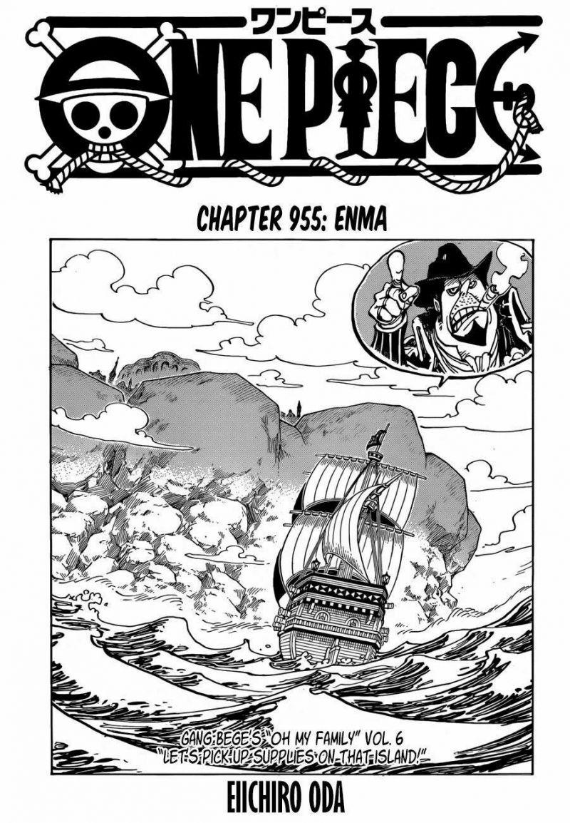 đảo hải tặc - one piece chapter 955 1