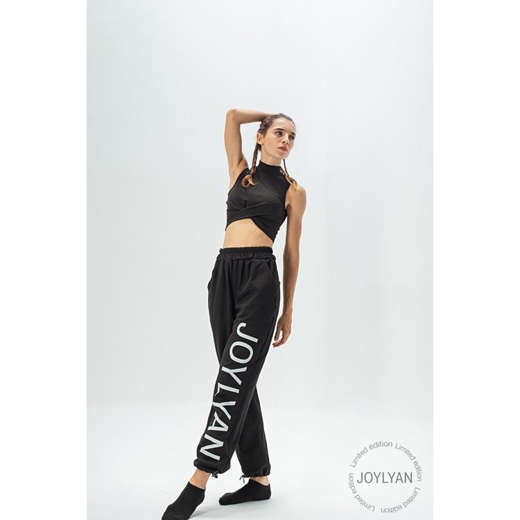JOYLYAN - Áo Joyce Croptop Nữ Sát Nách Màu Đen Trơn Quyến Rũ Phiên Bản Giới Hạn