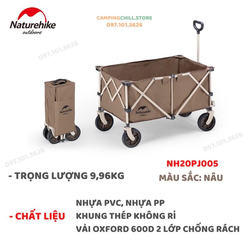 XE KÉO ĐỒ DÃ NGOẠI, CẮM TRẠI NATUREHIKE NH20PJ005