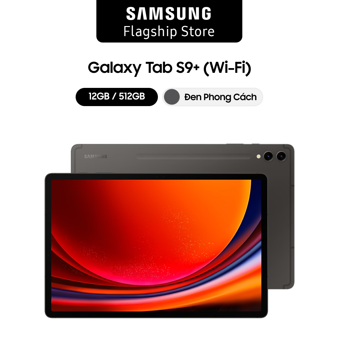 Hình ảnh Máy tính bảng Samsung Galaxy Tab S9+ Wifi 12GB_512GB - Hàng chính hãng