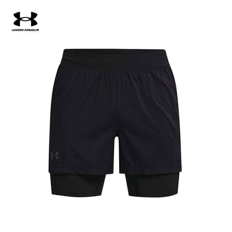 Quần ngắn thể thao nam Under Armour Rush Run 2-In-1 - 1361577-001