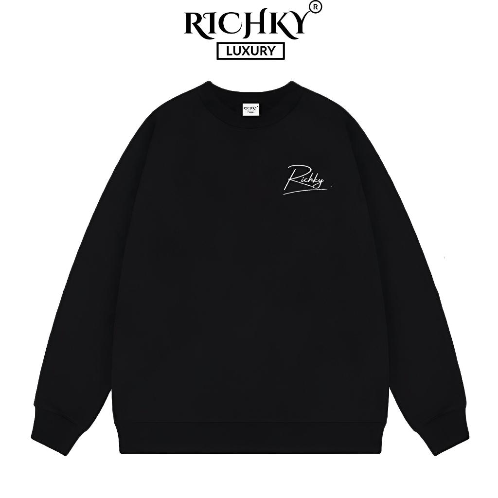 [Mã INBAU300 giảm 10% đơn 250K] Áo Sweater Local Brand Unisex Richky Premium Sweater Maison TB - RKS01