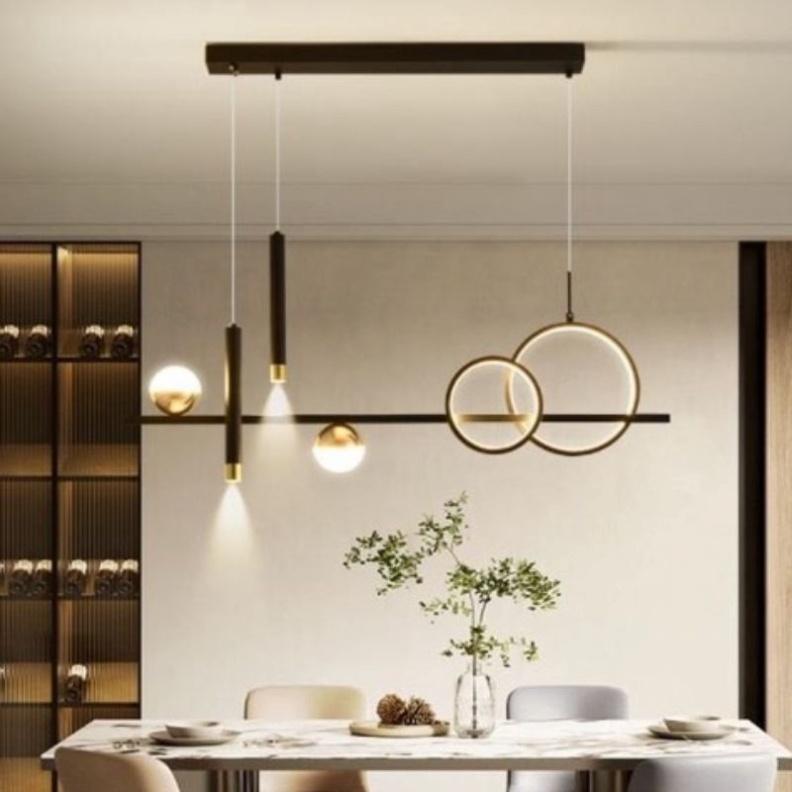 .Đèn thả phong thái Bắc Âu, thiết kế tối tân tô điểm thiết kế bên trong sang trọng, Đèn decor, đèn để bàn