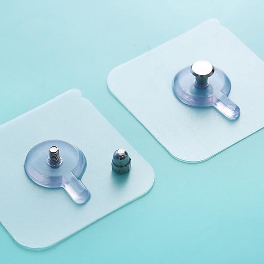 Móc đinh không cần khoan tường - Móc dán tường treo tranh, đồng hồ đa năng siêu chịu lực Duashop