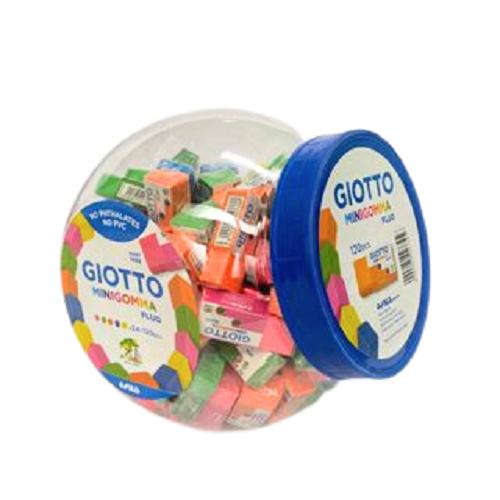 Tẩy chì nhiều màu nhập khẩu Italy GIOTTO Minigomma Fluo F232700