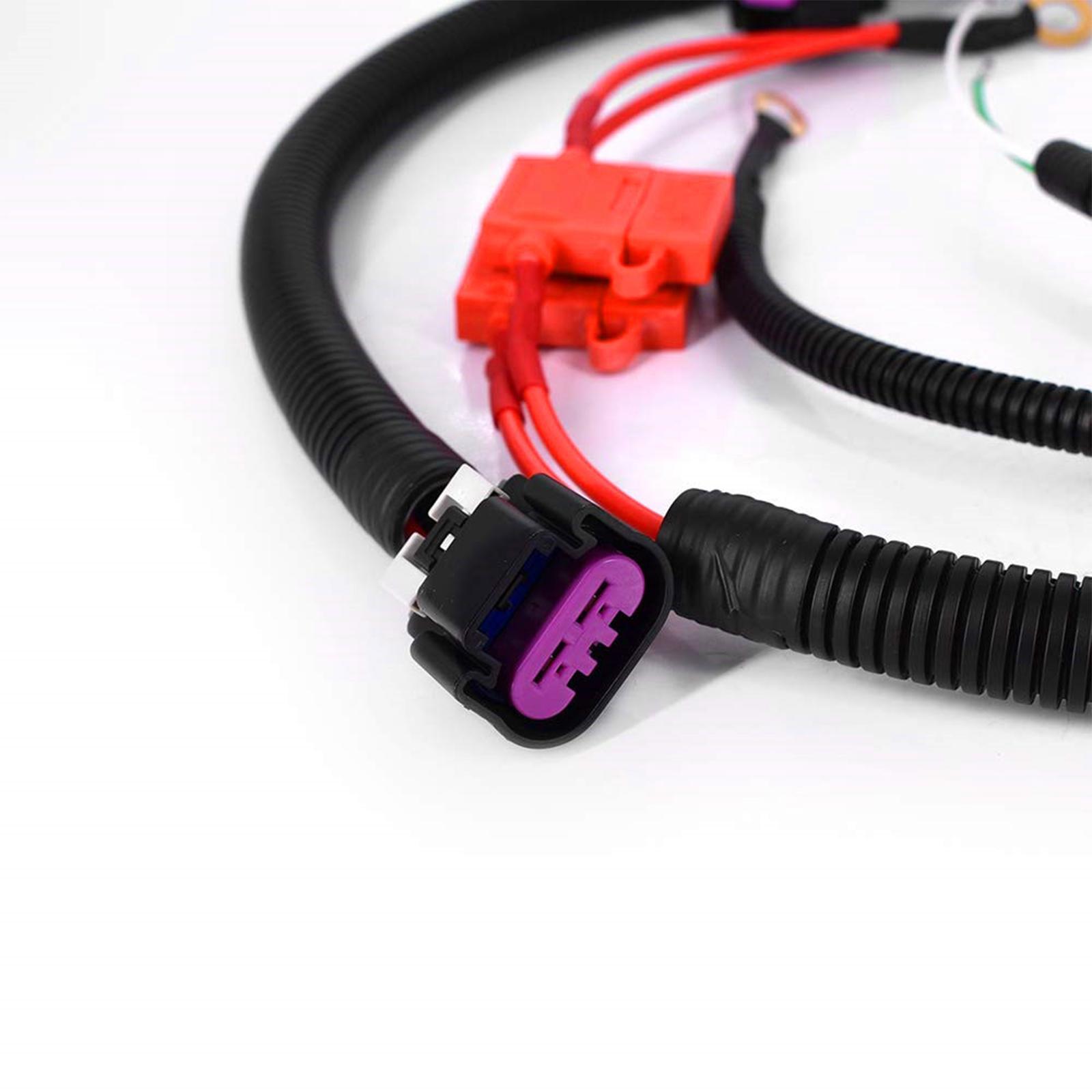 Dual Electric Fan Upgrade Wiring Harness/ 7L5533A226T Easy Installation for Escalade Control Wiring Harness Tool