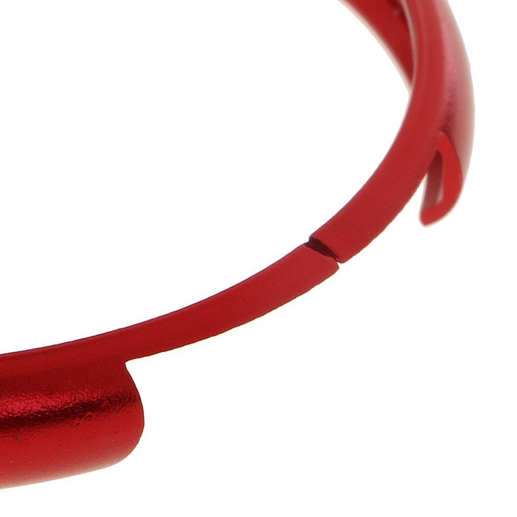 Aluminum Alloy Car Key Fob Replace Trim Rings For