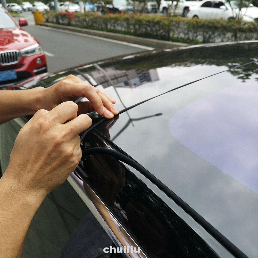 Miếng Dán Silicon Chống Bụi Cho Cửa Sổ Xe Hơi Tesla Model 3
