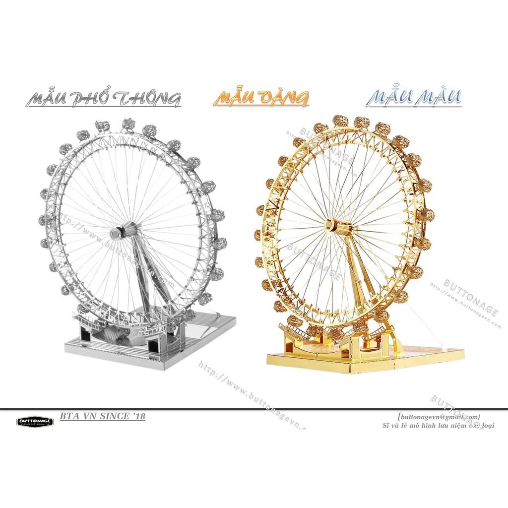Mô Hình Lắp Ráp 3d Vòng Xoay Mắt Luân Đôn