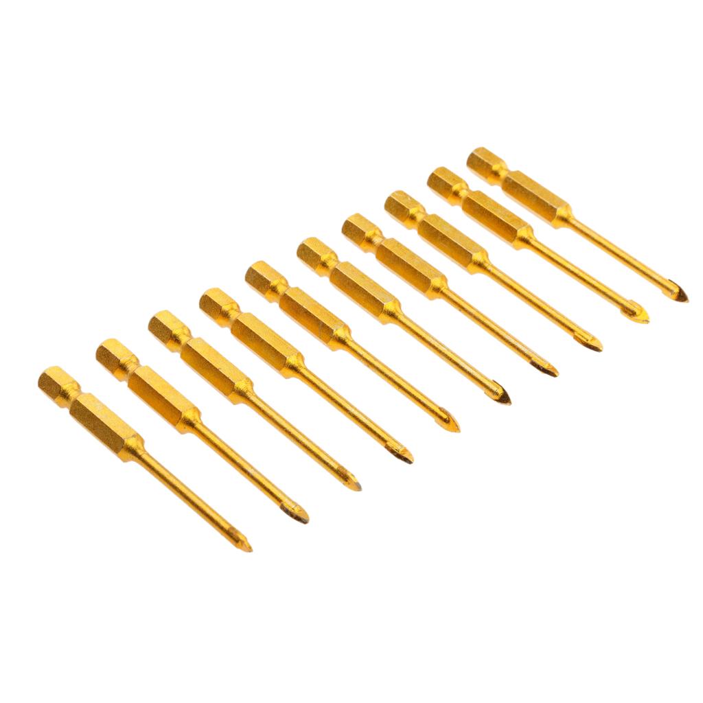 Hex Shank Ceramic Tile Glass Drill Bits Quick Bit Set