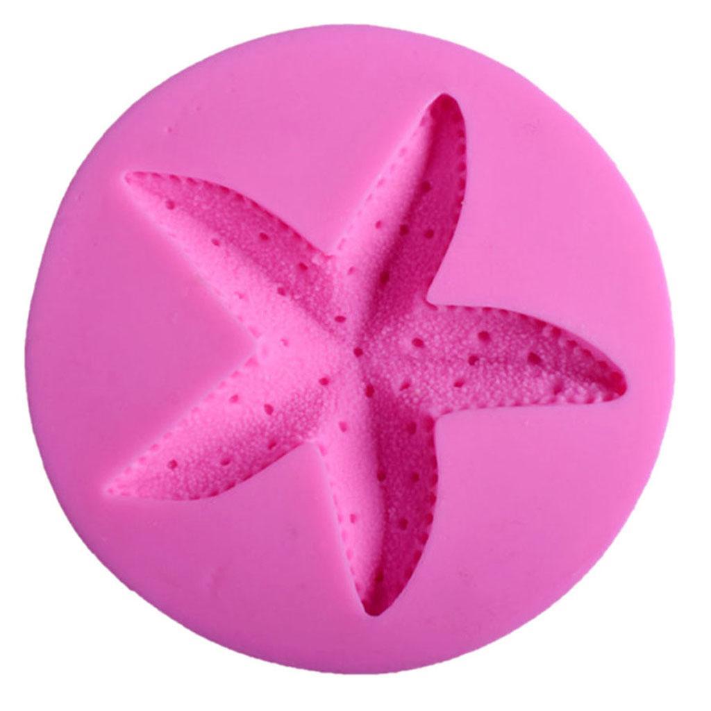 Starfish Silicone Mould Fondant Cake Mold DIY Baking Tool