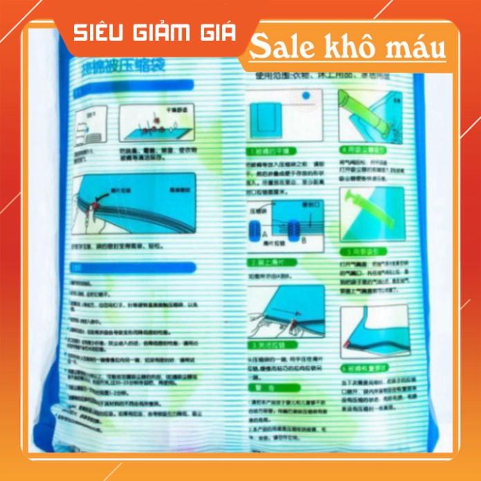 TÚI HÚT CHÂN KHÔNG CẤT CHĂN MÀN QUẦN ÁO [HỘP 8 TÚI]