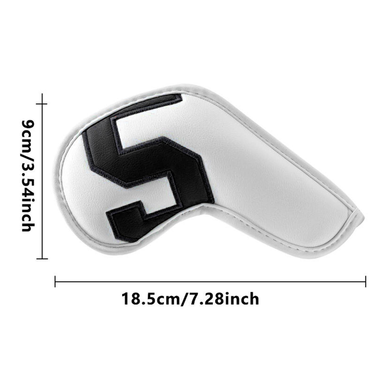 10x Golf Iron Headcover Covers Wedges Protecter