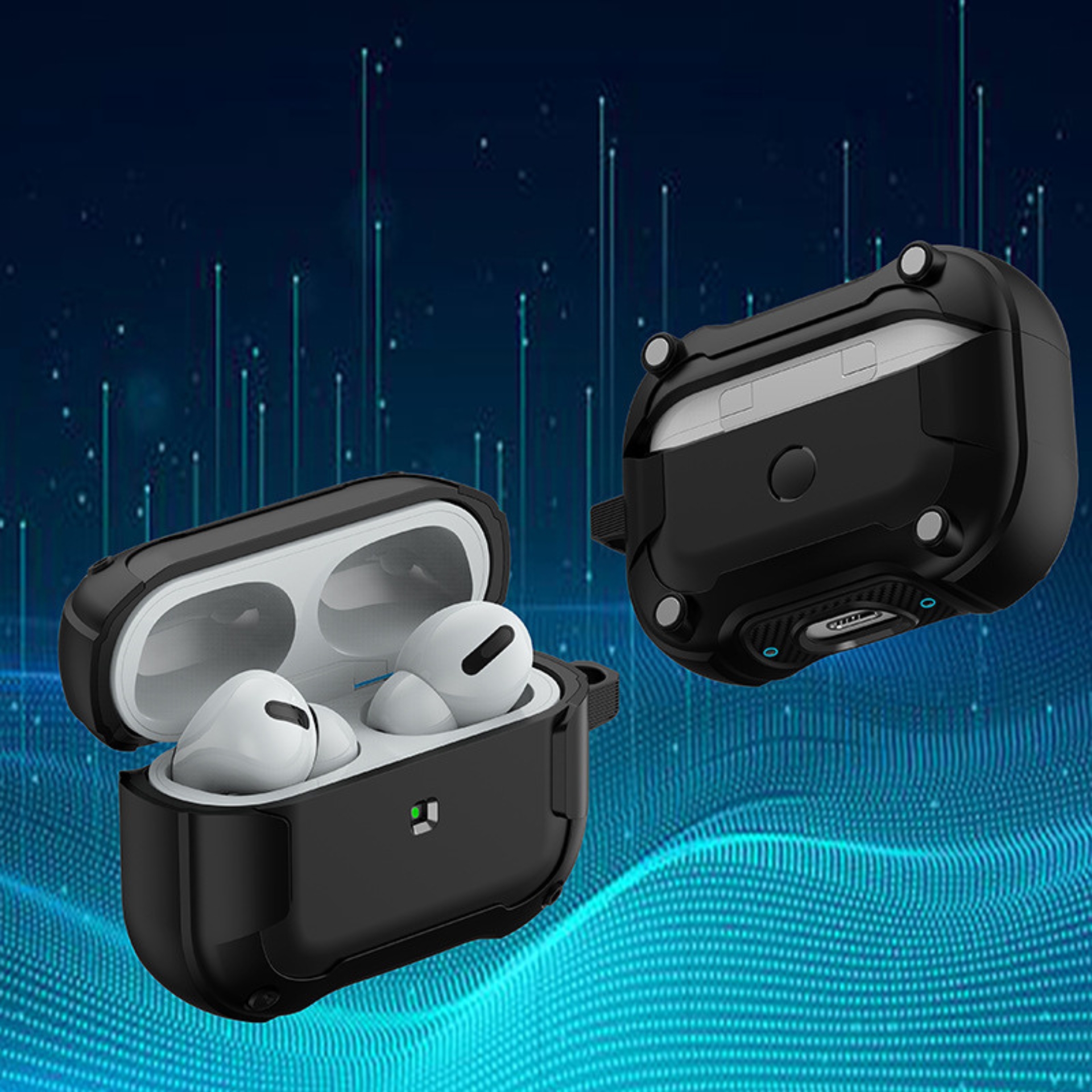 Ốp Lưng Case Bao Dành Cho Airpods Pro 2 / Airpods Pro, Kai.N Mag Amazon - Hàng Chính Hãng
