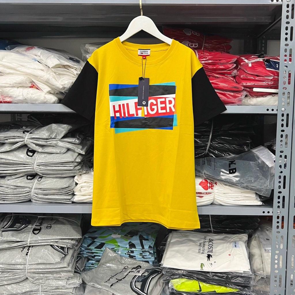 ÁO THUN VNXK VÀNG TAY XANH - COTTON 100% 4C FORM CHÂU ÂU