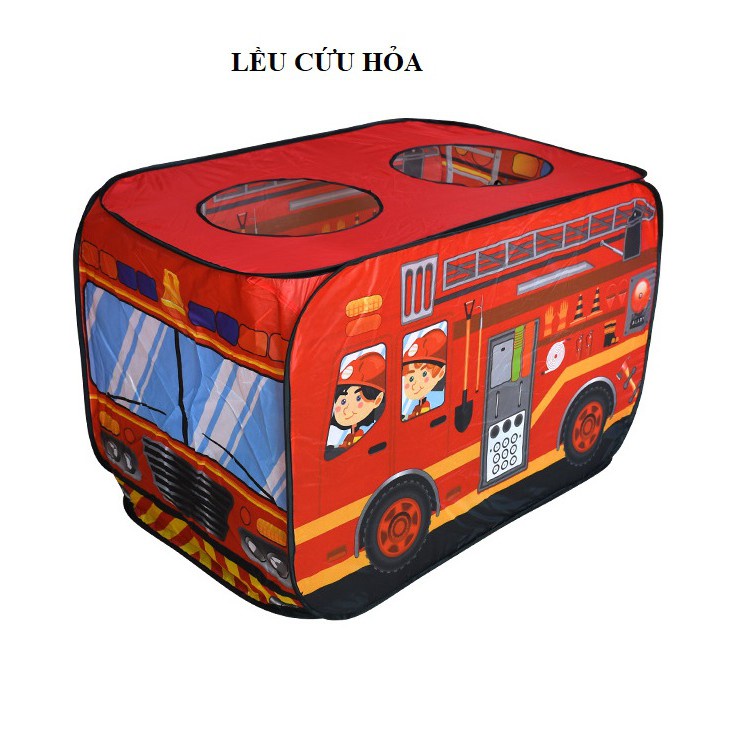 Lều tự bung cho bé chơi bé ngủ mô hình xe ô tô cỡ lớn