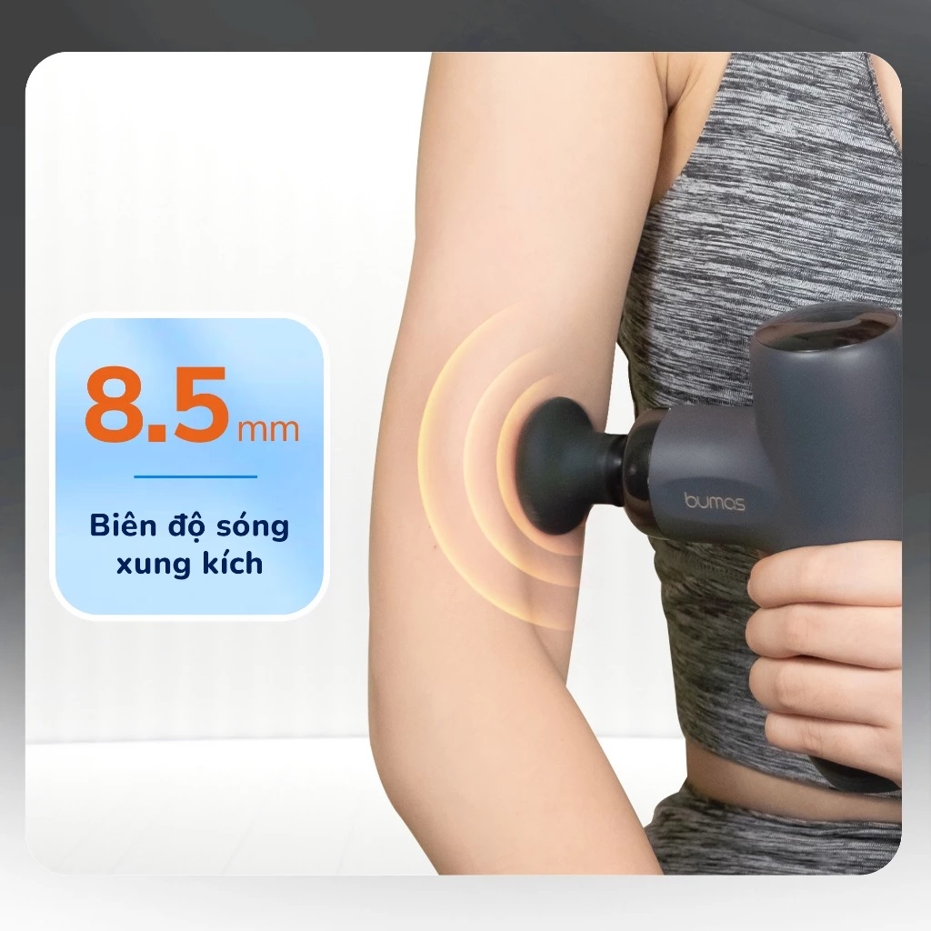 Máy massage cầm tay Sothing BUMAS M14, mát xa toàn thân giúp thư giãn, giảm nhức mỏi cơ- Hàng chính hãng