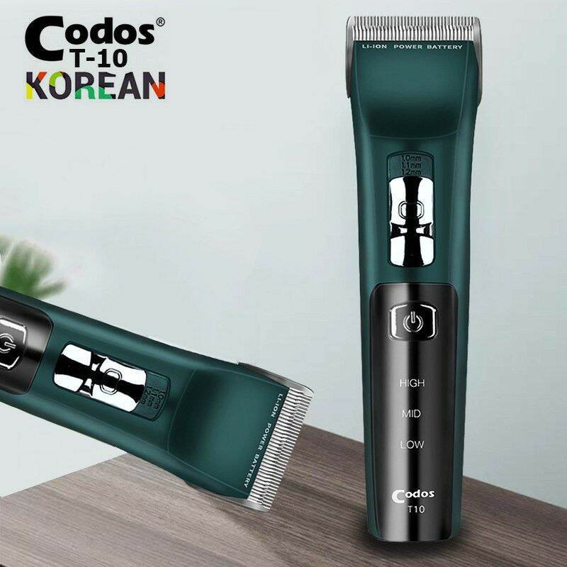 Tông Đơ Cắt Tóc Codos T10 Lưỡi Phủ TiTan Sắc Bén