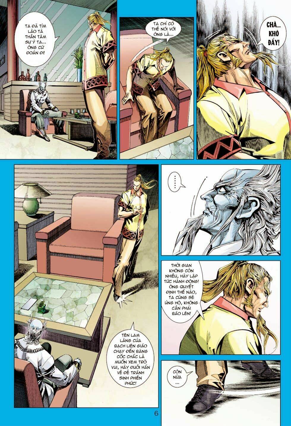 tân tác long hổ môn chapter 350 6