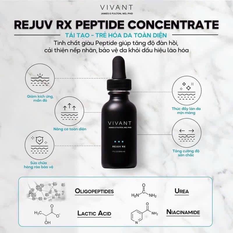 Serum Hỗ Trợ Phục Hồi Và Trẻ Hóa Da Vivant Skincare Rejuv Rx