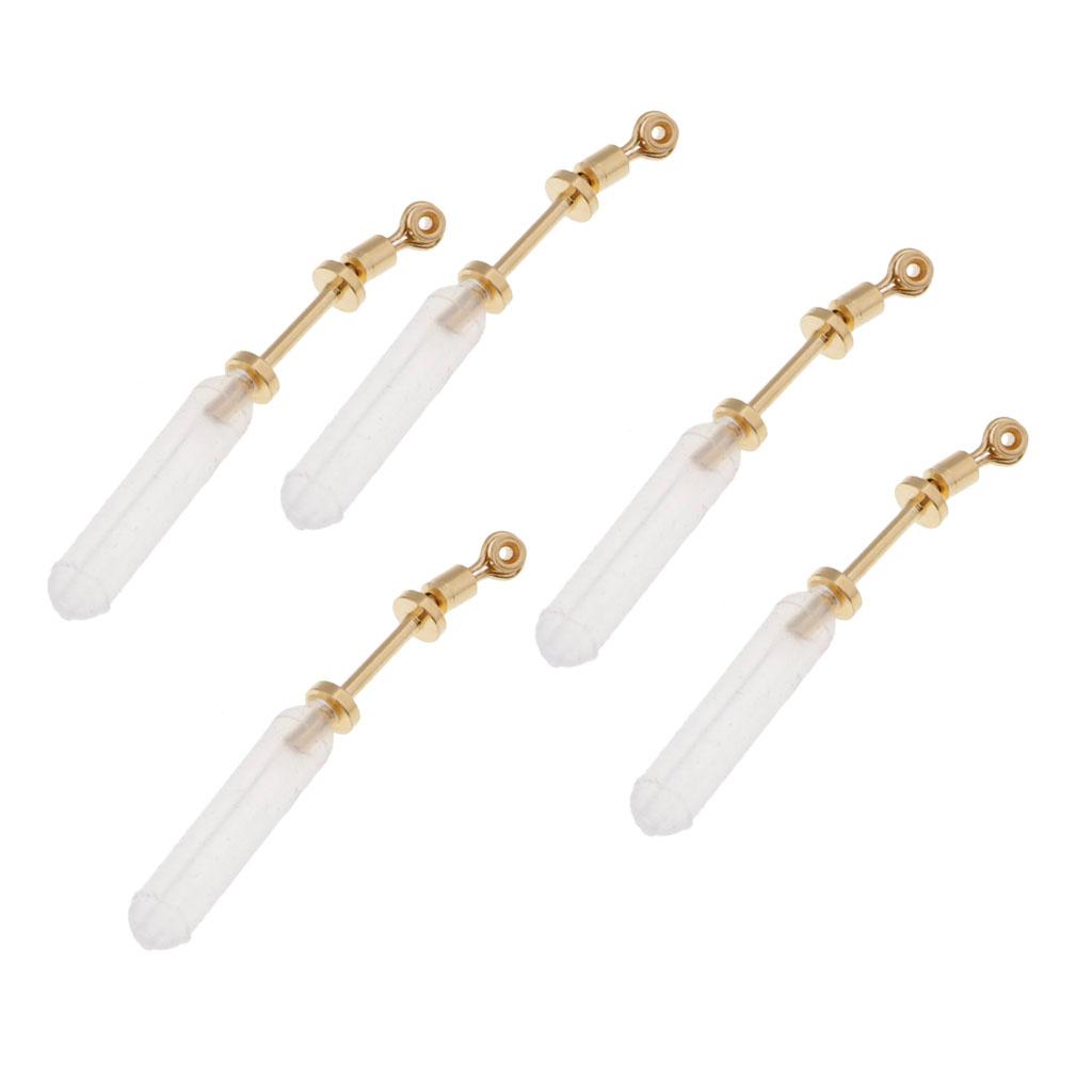 5pcs Copper Head Fishing Float Seat Vertical Buoy Carp Fishing Accessories L