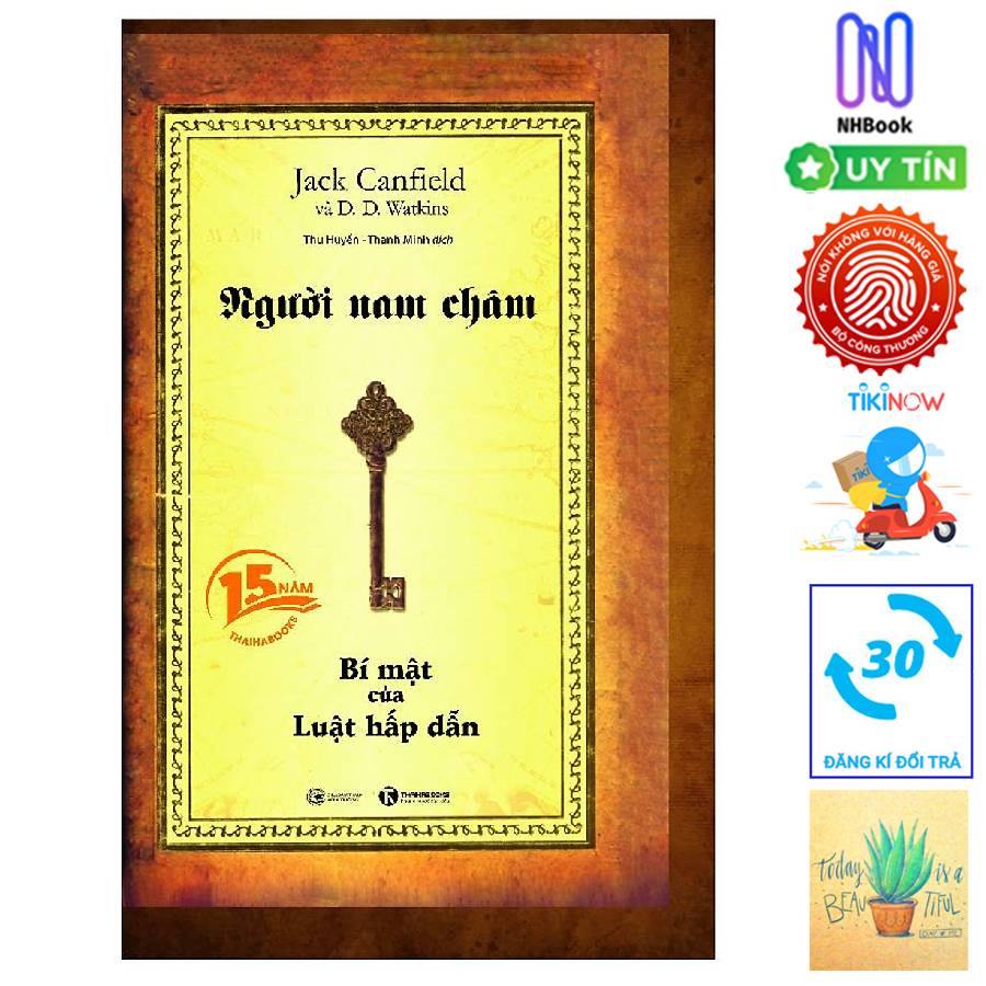 NGƯỜI NAM CHÂM – Bí mật của luật hấp dẫn -  Bìa cứng- [15 năm Thaihabooks] - Tặng sổ tay