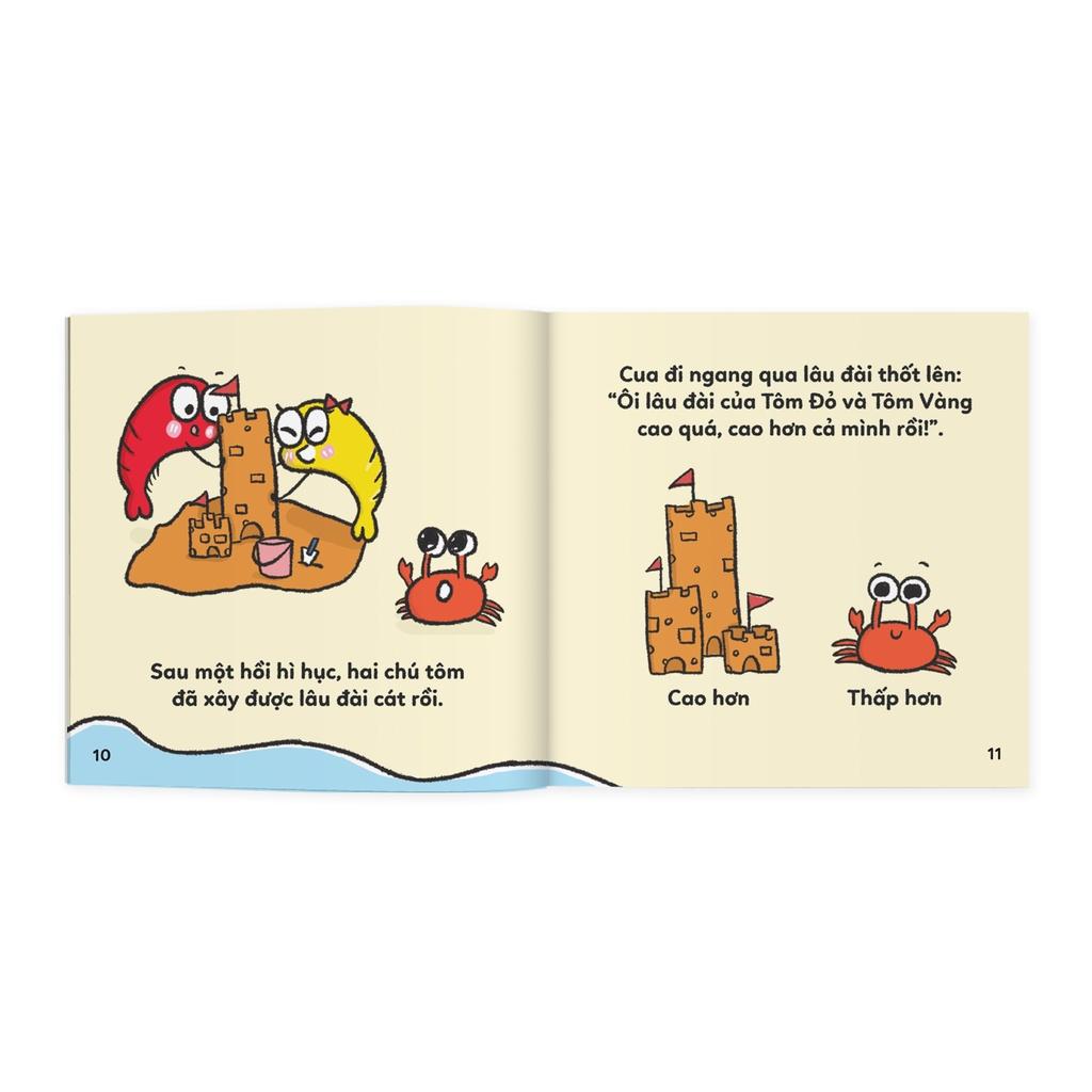 Ehon Combo 3 cuốn Phép so sánh diệu kỳ Dành cho trẻ từ 2 tuổi - Bản Quyền