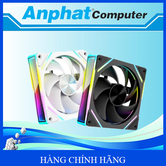 Quạt Tản Nhiệt Case MAGIC SNOMAN F-125 ARGB Black/White – Hàng Chính Hãng