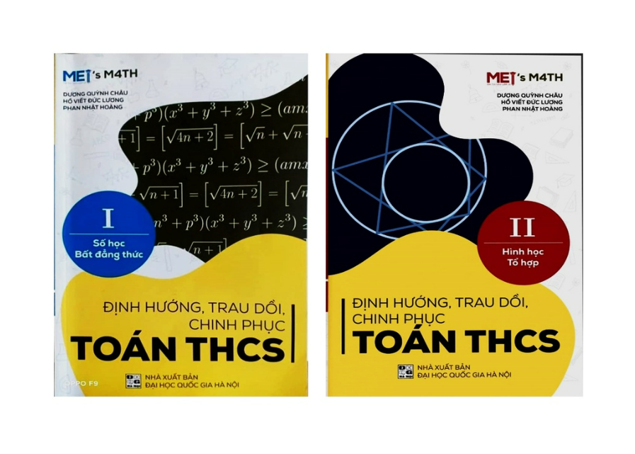 Sách Combo Định hướng, trau đồi, chinh phục Toán THCS