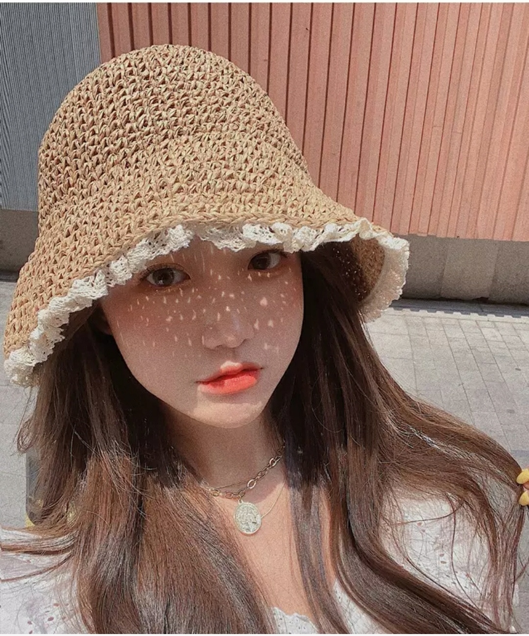 Nón đi biển viền ren mũ cói rộng vành gấp gọn che nắng mẫu mới  #nondibien #murongvanh #nonchongnang #mucoi #nondep  dona250805