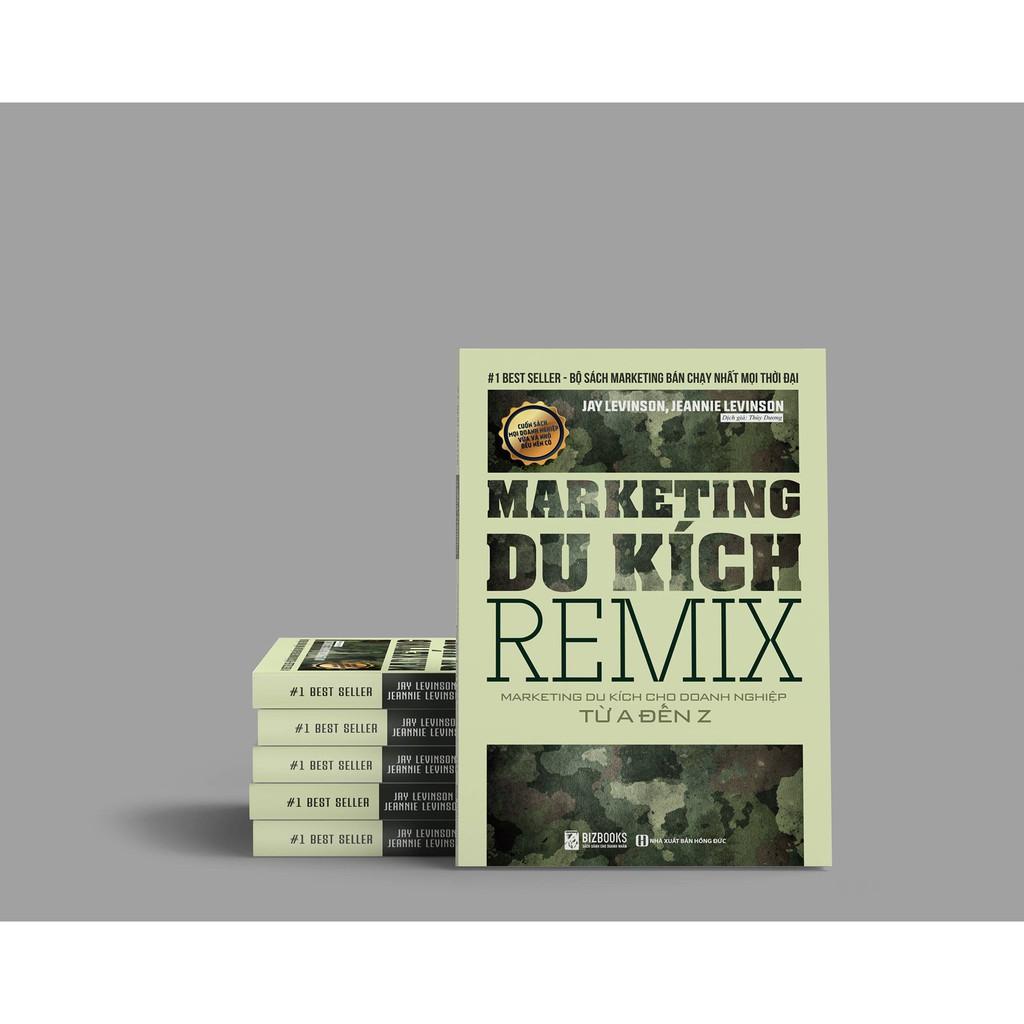 Sách - Marketing du kích Remix - Marketing du kích cho doanh nghiệp từ A đến Z