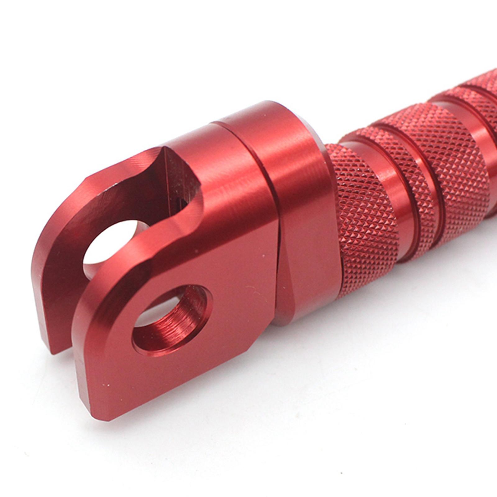 Motorcycle Footrest Foot Pegs Front for Kawasaki Z800 Z650 Z900 Z1000 Z750 Z750R ZX-6R ER-6F , wear-resistant and anti-corrosion