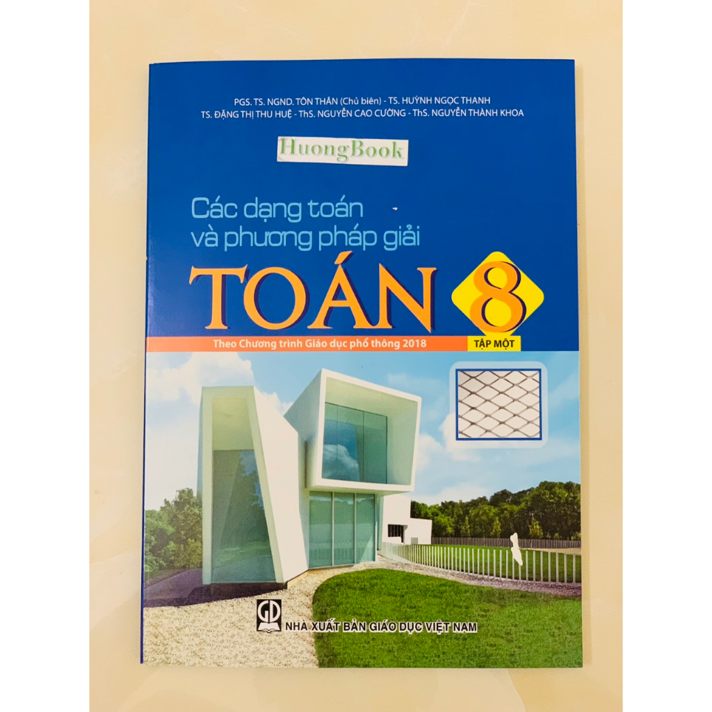 Sách - Combo Các dạng toán và phương pháp giải toán 8 - tập 1 + 2
