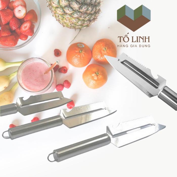Dao Bào 2 Lưỡi- Khui Nắp Hộp đa năng 5 in 1