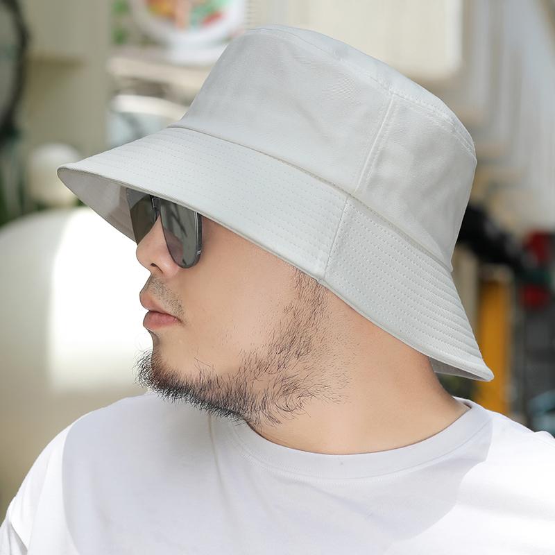 Đầu To Man Size Lớn Hat Nữ Mùa Hè Cá Nón Người Lớn Cotton Panama Nắp Plus Kích Thước Xô Nón 52-56Cm 57-63Cm