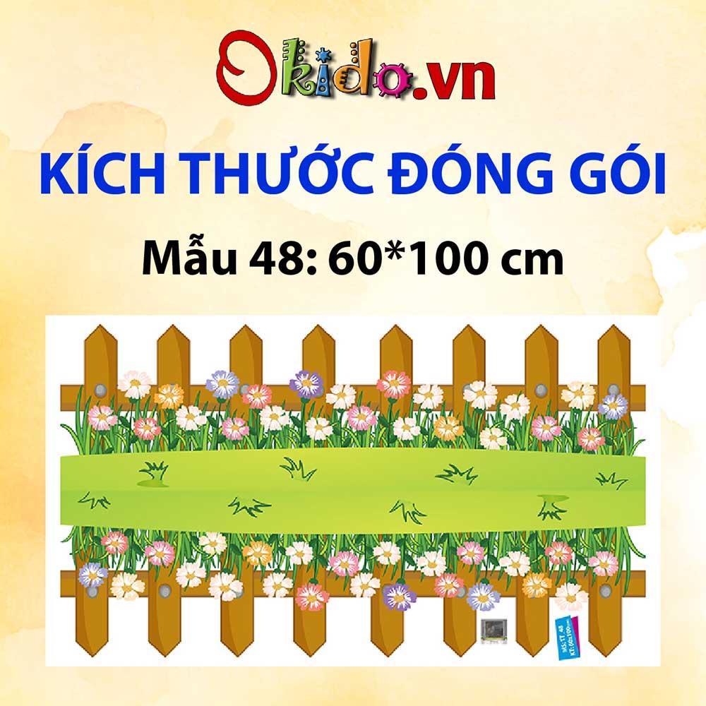 Decal trang trí trung thu 2021 vui hội trăng rằm