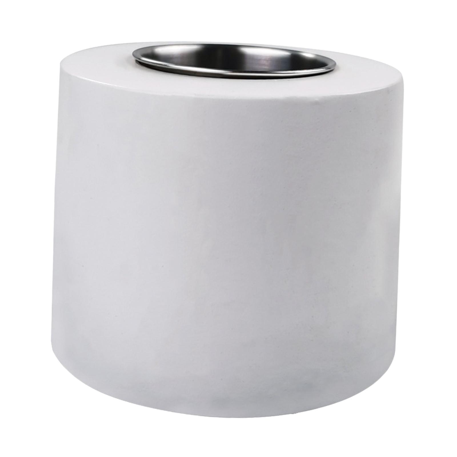 Tabletop Bio Ethanol Fireplace Bowls Concrete Burning Table Top Firepit Pits for Garden Parties