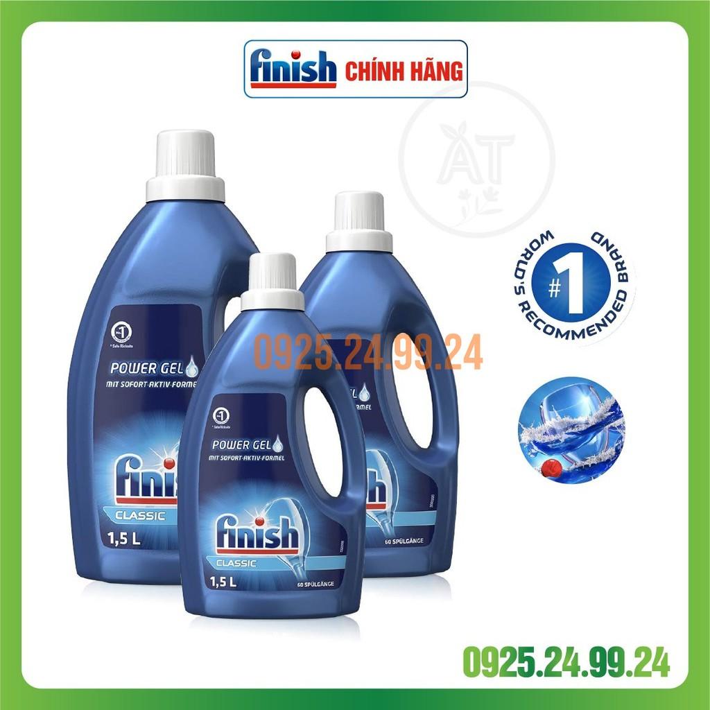 Bột rửa chén bát dạng Gel - Finish Power Gel 1.5L