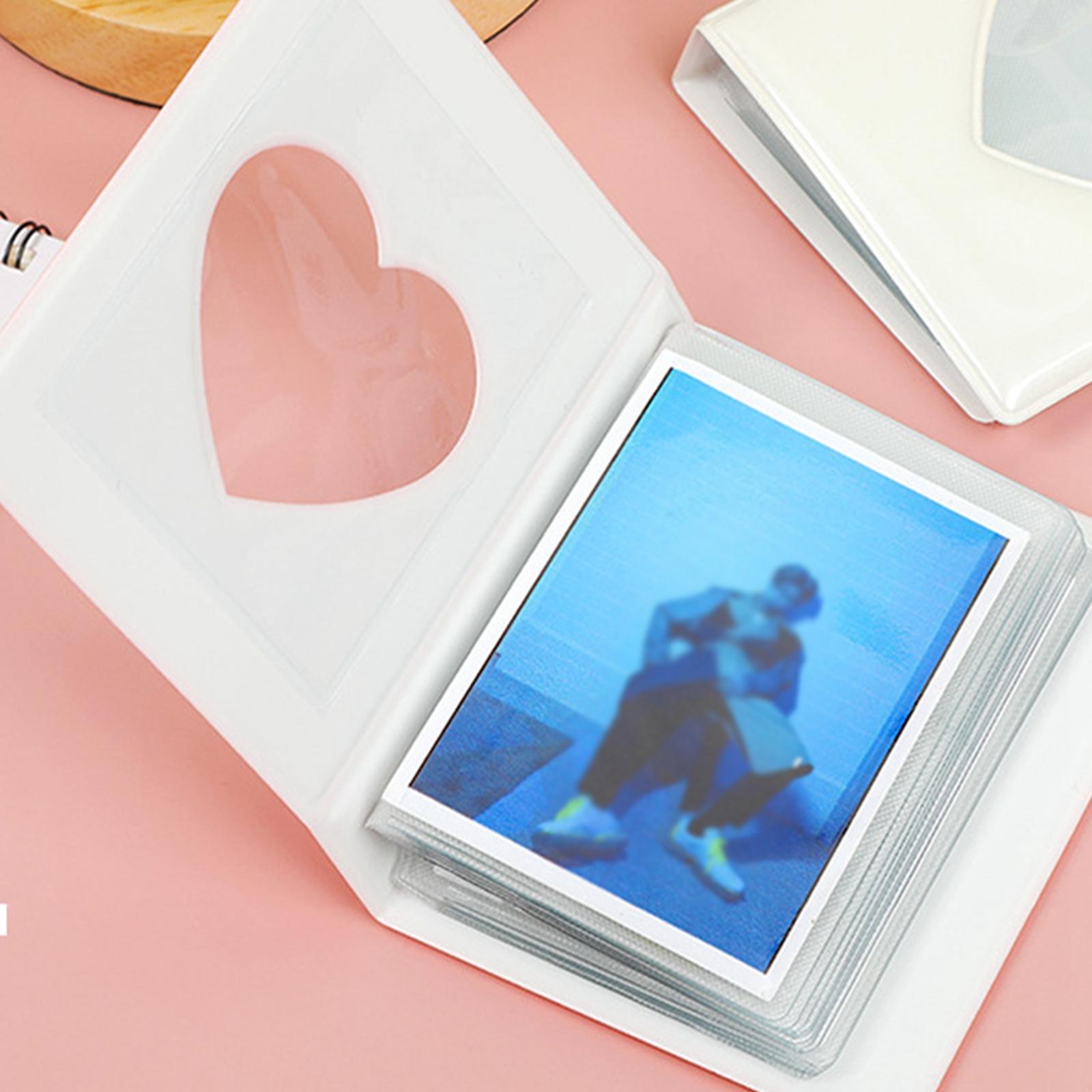 2Piees Portable 3 inch Photo Card Holder Mini Picture Album