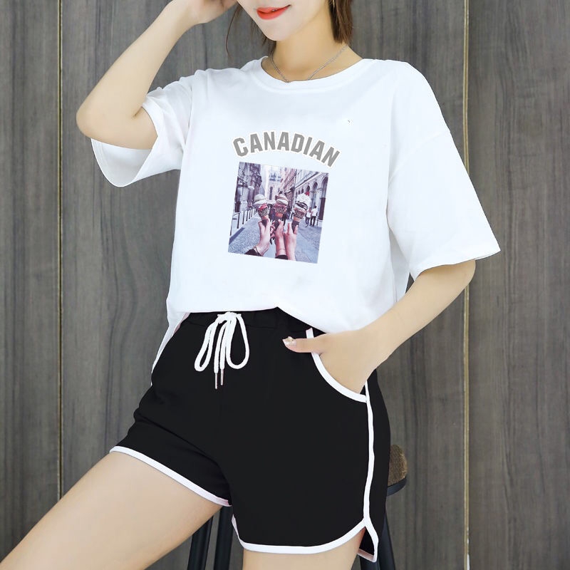 Quần Viền Nữ Short đùi COTTON TRƠN Thời Trang Đi tập Cho nữ