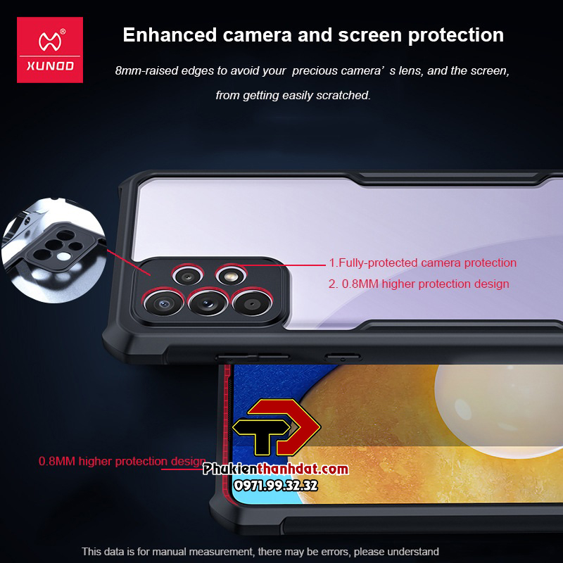 Ốp lưng chống sốc cho SamSung Galaxy A73 5G chính hãng XUNDD Beetle - Hàng chính hãng
