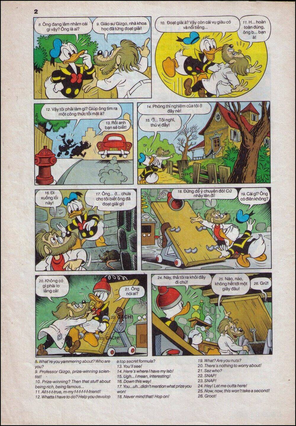 donald và bạn hữu chapter 13 5