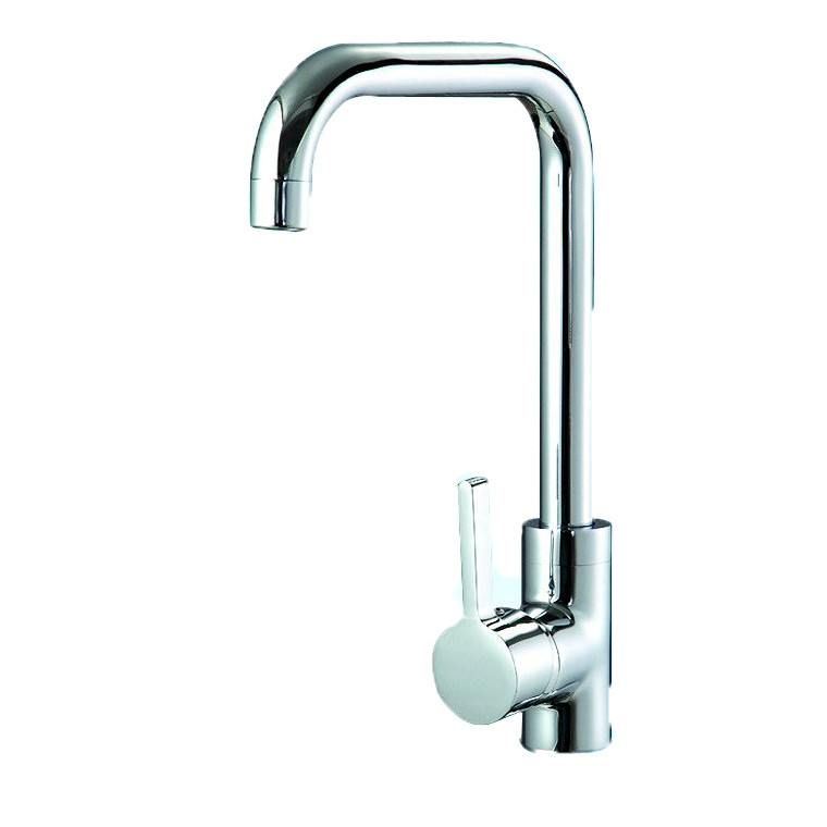 Vòi rửa bát nóng lạnh đồng mạ chrome cắm chậu cần cứng BVN 806