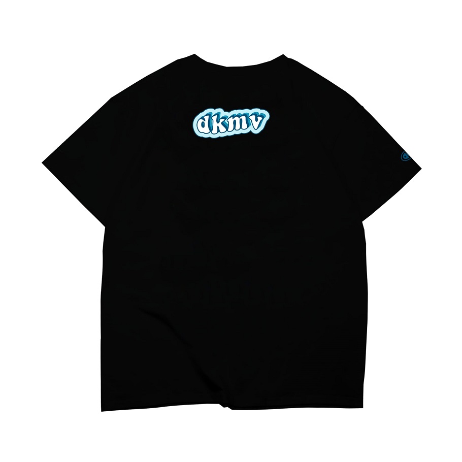 Áo thun nữ form rộng màu đen | DKMV Tee Azure-Black
