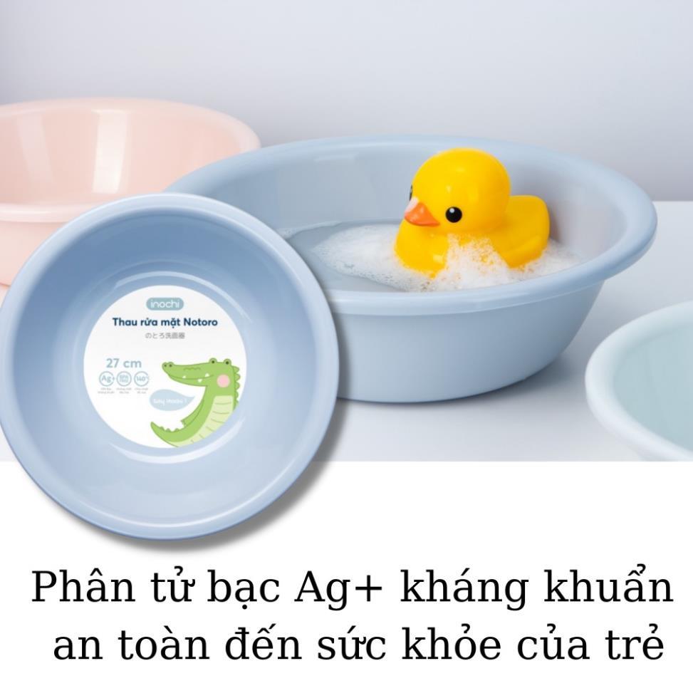 Thau , Chậu Rửa Đa Năng / Thau Rửa Mặt , Rau Củ Quả Notoro Nhiều Size ( Tặng kèm khăn lau tay pakasa) - Hàng Chính Hãng ( Giao màu ngẫu nhiên)